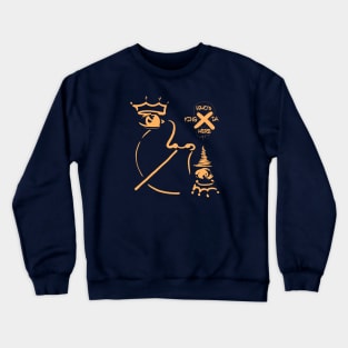 Who's the King here? Crewneck Sweatshirt